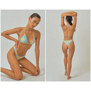 💕BLACKBOUGH💕 Martini Triangle Top ~ Pina Colada Large L NWOT